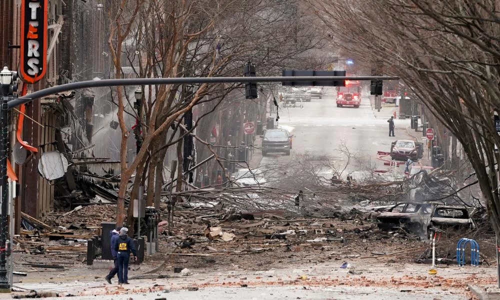 Ανατριχιαστική υπόθεση στο Νάσβιλ: Το βανάκι με την ανατριχιαστική προειδοποίηση και η κολοσσιαία έκρηξη